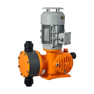 Motor Driven Chemical Dosing Pump with Interchangeable Motor MB Series by WRS