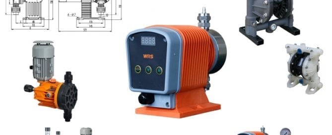How to Choose the Right Dosing Pump for Your Project 4 range and models of metering pumps and accessories by WRS chemical dosing pumps and systems