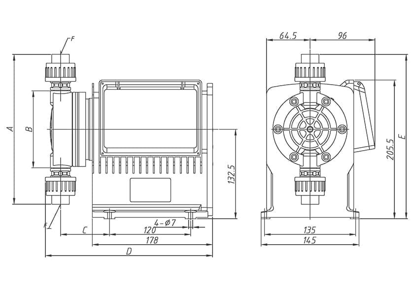 What Makes a Smart Dosing Pump? A Deep Dive into the Eignal Series EMG Model 2 WRS EIGNAL SERIES – EMG Model Dosing Pump Dimension