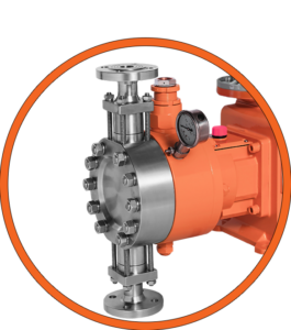 CircleHydraulic Pump Head Focus