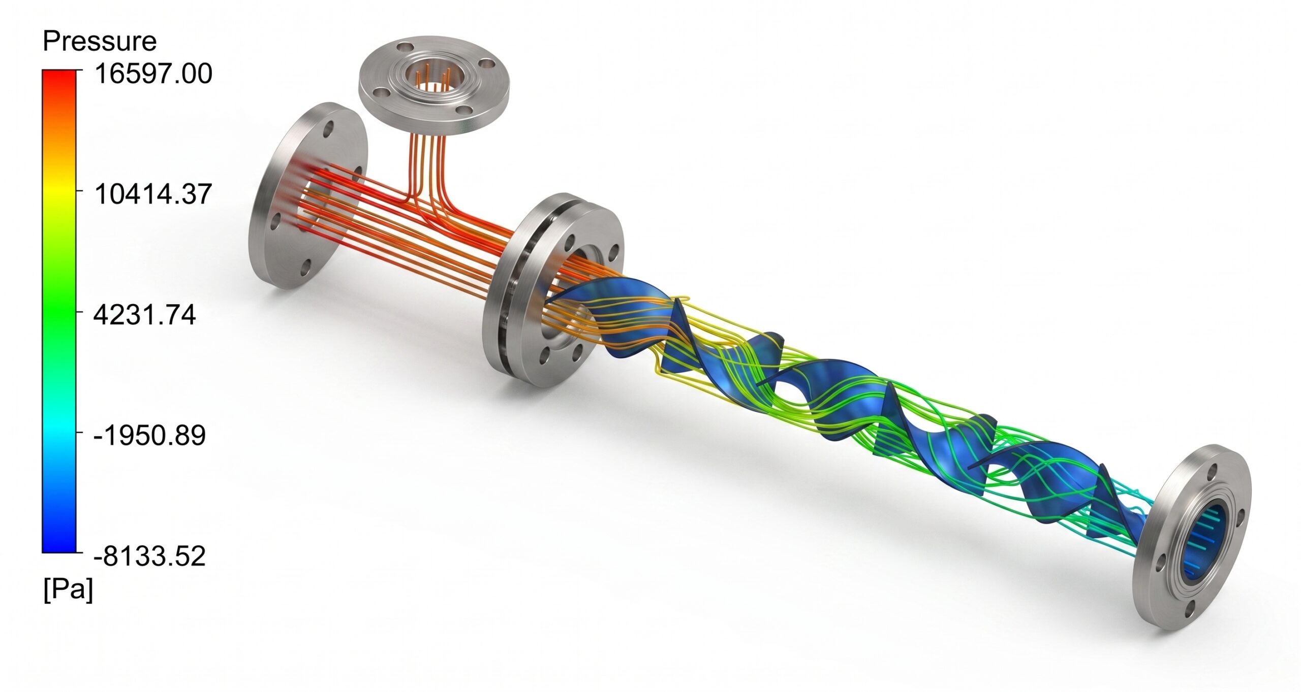 Chemical Dosing Mixers - Custom Make In-line Static Mixer Type